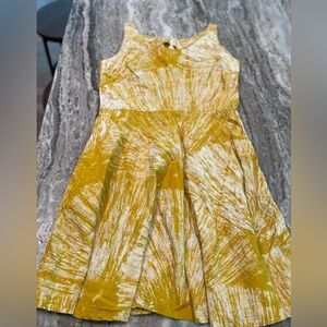 Global Mamas Fit & Flare Organic Cotton Dress. Large